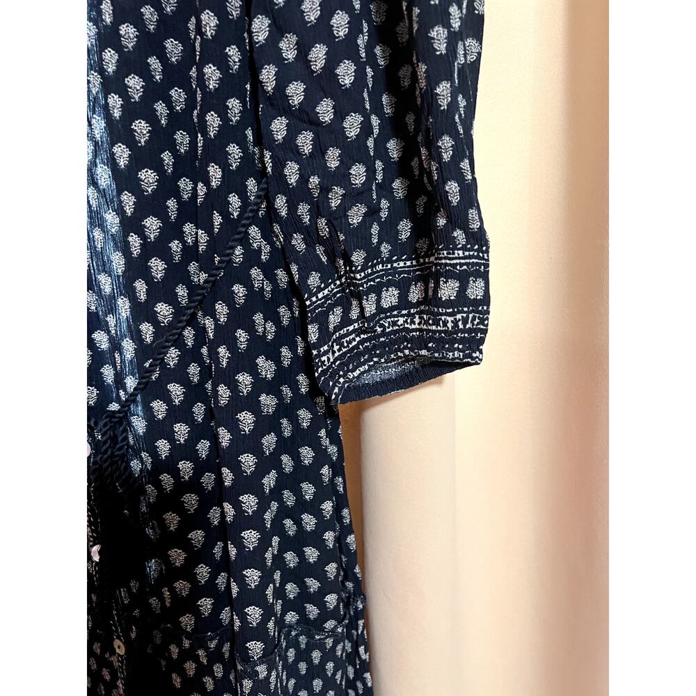 FAHERTY Orinda Long Sleeve Maxi Dress Sz S - Picture 10 of 11